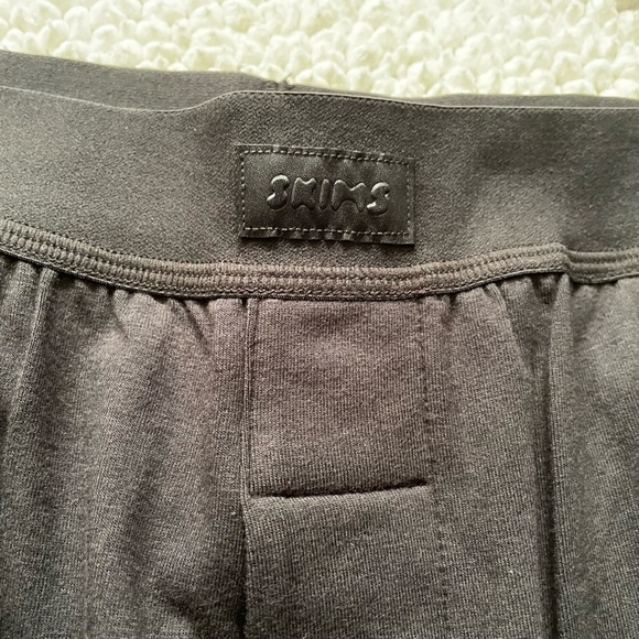 Skims Boyfriend Loose Pant Black Onyx Loungewear Medium​ - Picture 6 of 13